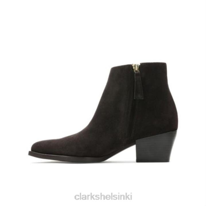 tummanruskea mokka clarks isabella 2 vetoketju Clarks sukupuolineutraali 2DHN4131 tummanruskea mokka