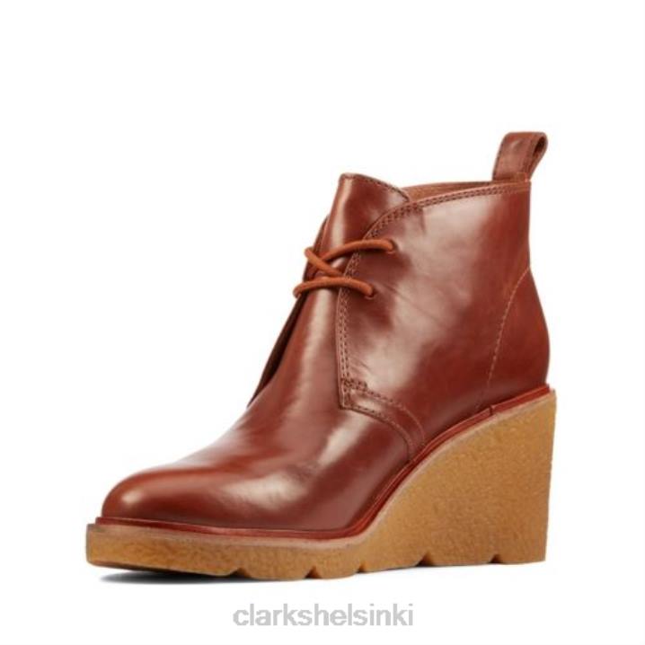 tummanruskea nahka clarkford d bt clarks Clarks sukupuolineutraali 2DHN4188 tummanruskea nahka