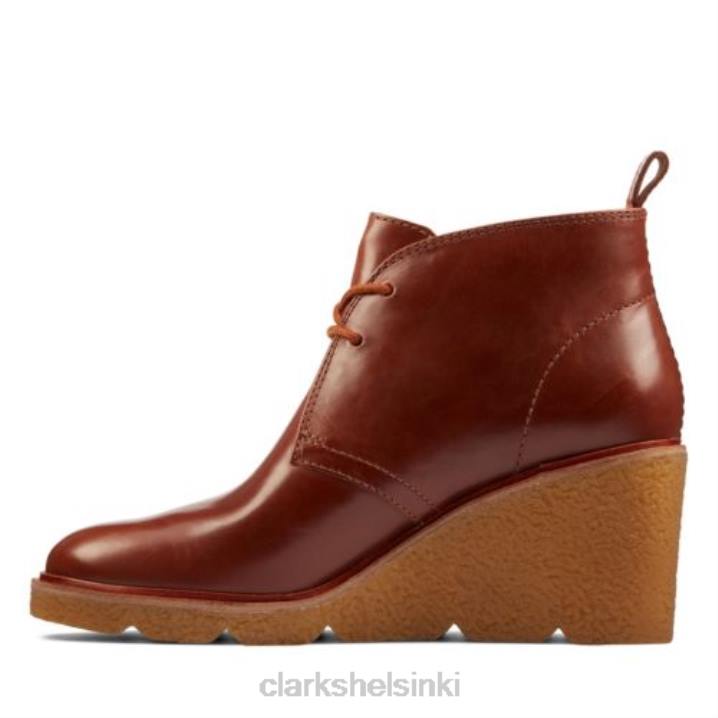 tummanruskea nahka clarkford d bt clarks Clarks sukupuolineutraali 2DHN4188 tummanruskea nahka