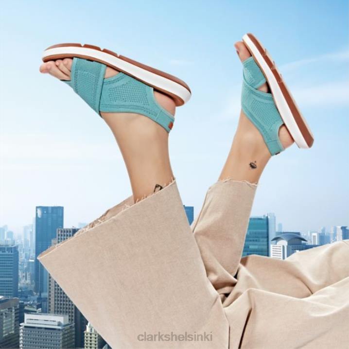 turkoosi neuloa jemsa viiva turkoosi neuloa clarks Clarks sukupuolineutraali 2DHN6388 turkoosi neule