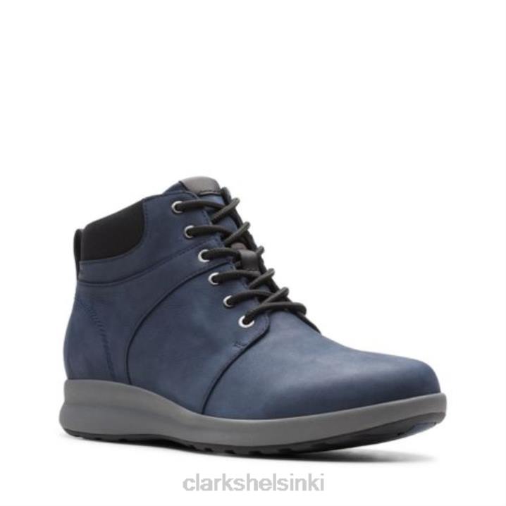 un adorn walk clarks navy nubuck Clarks sukupuolineutraali 2DHN4181 laivaston nubukki