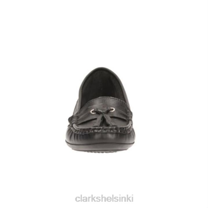 usko clarks mustaa nahkaa Clarks sukupuolineutraali 2DHN4087 musta nahka