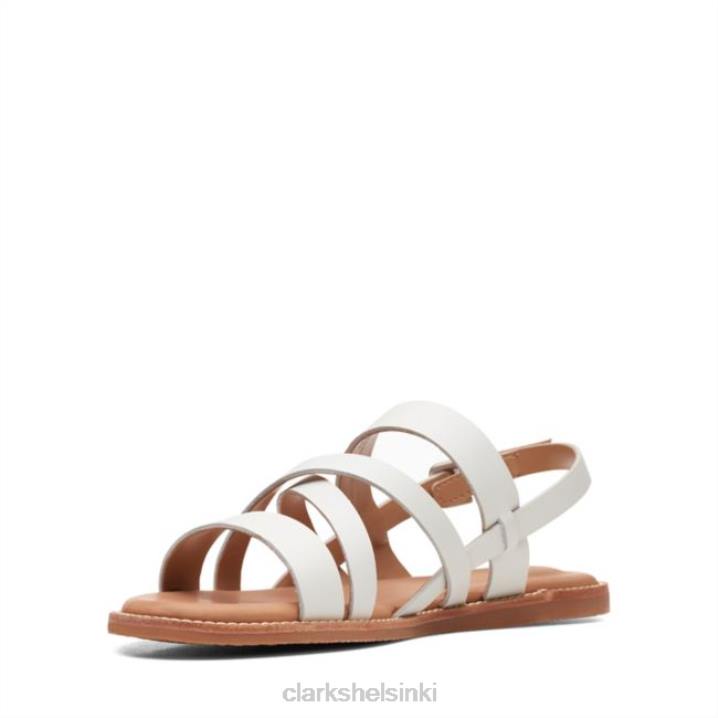 valkoinen nahka clarks karsea aurinko valkoinen nahka Clarks sukupuolineutraali 2DHN5227 valkoista nahkaa