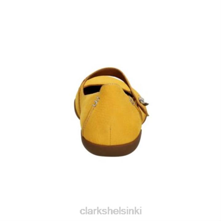 yel matala nahka clarks felicia luumu Clarks sukupuolineutraali 2DHN4064 keltainen nahka