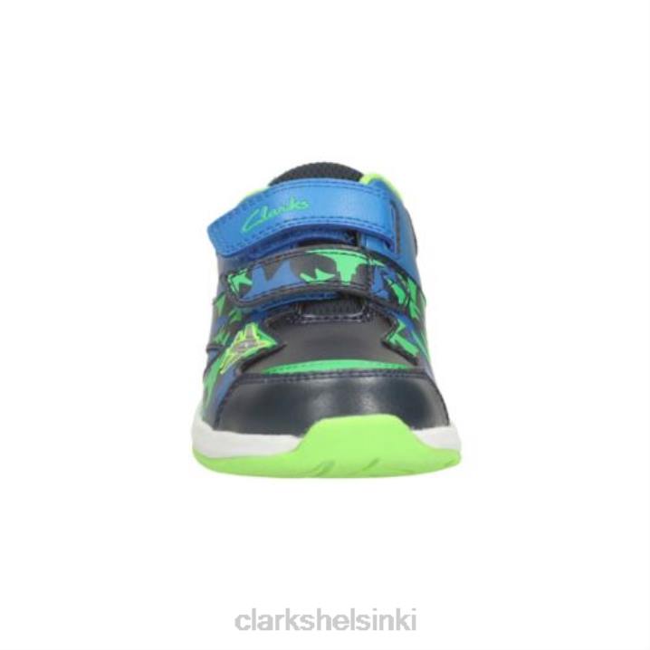 Piper fun inf f fit navy clarks Clarks sukupuolineutraali 2DHN5006 laivasto