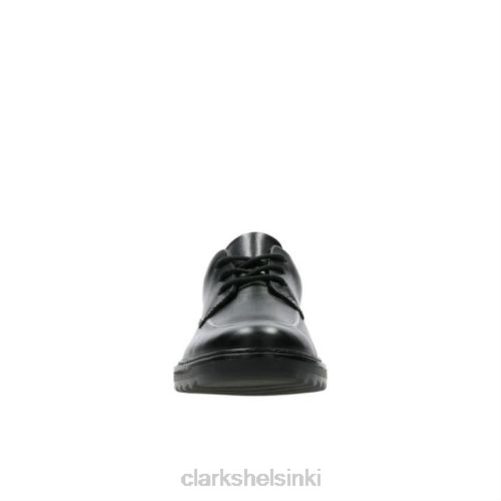 asher grove jnr g fit clarks musta nahka Clarks sukupuolineutraali 2DHN4981 musta nahka