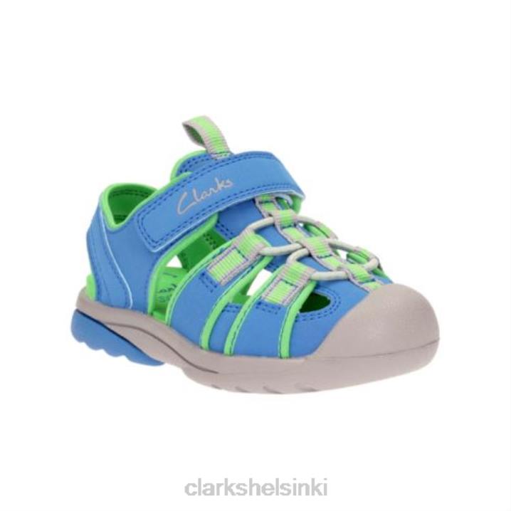 beach mate fst f fit blue synteettiset clarks Clarks sukupuolineutraali 2DHN4862 sininen synteettinen