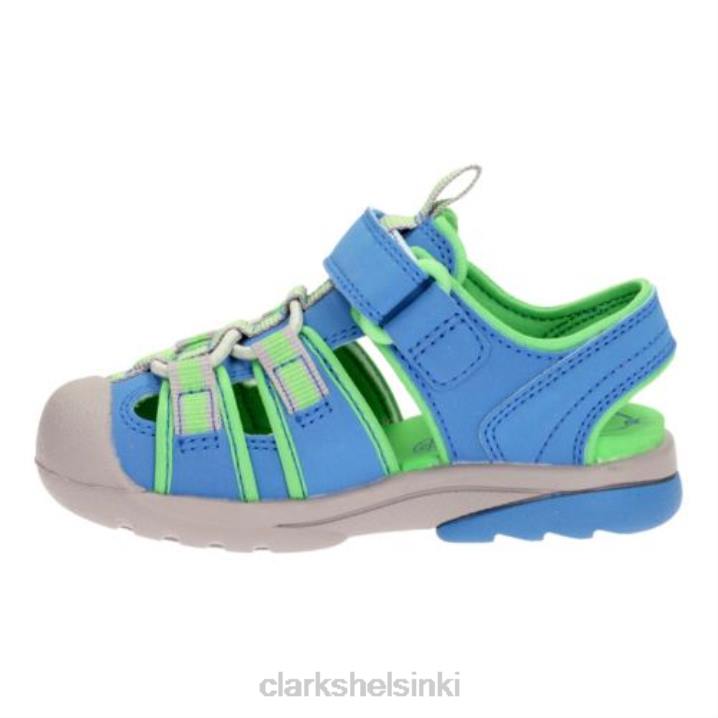beach mate fst f fit blue synteettiset clarks Clarks sukupuolineutraali 2DHN4862 sininen synteettinen