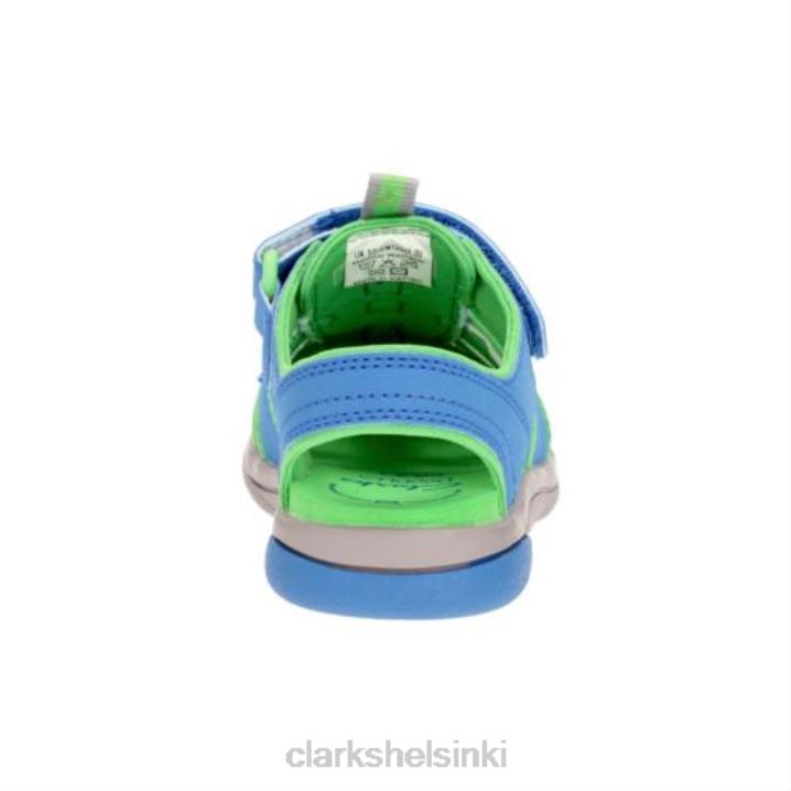beach mate fst f fit blue synteettiset clarks Clarks sukupuolineutraali 2DHN4862 sininen synteettinen