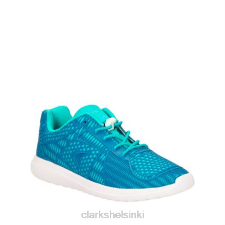 blue sprint villi jnr- f fit clarks Clarks sukupuolineutraali 2DHN4716 sininen