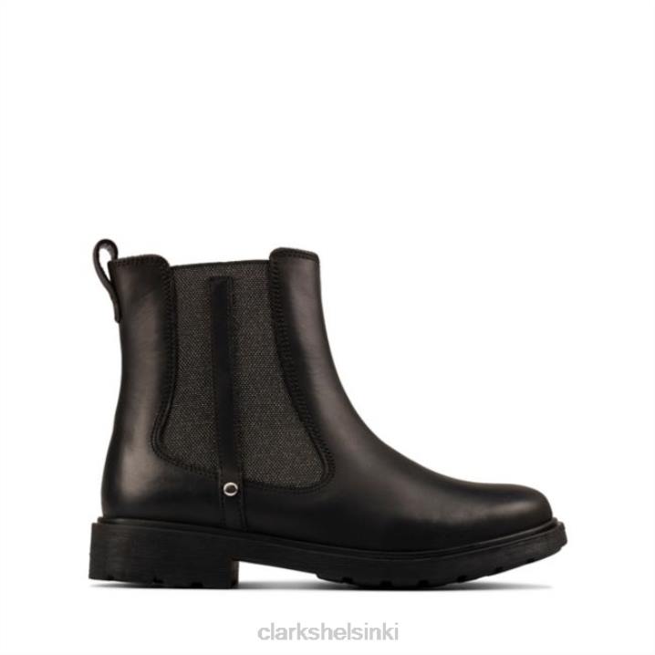 clarks astrol ortoddler musta nahka musta nahka Clarks sukupuolineutraali 2DHN5786 musta nahka