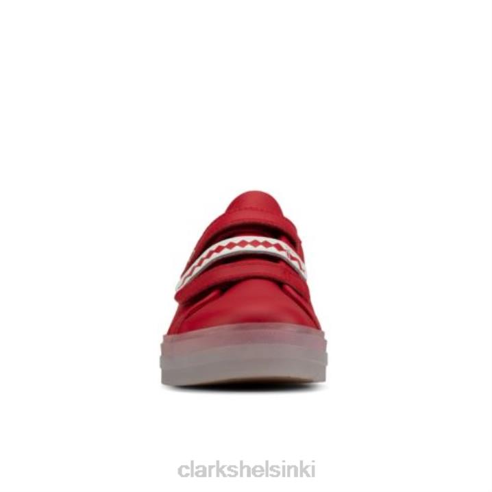 clarks flarescalelo fst g sopivat punaiseen nahkaan Clarks sukupuolineutraali 2DHN4938 punainen nahka