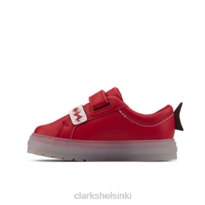 clarks flarescalelo fst g sopivat punaiseen nahkaan Clarks sukupuolineutraali 2DHN4938 punainen nahka