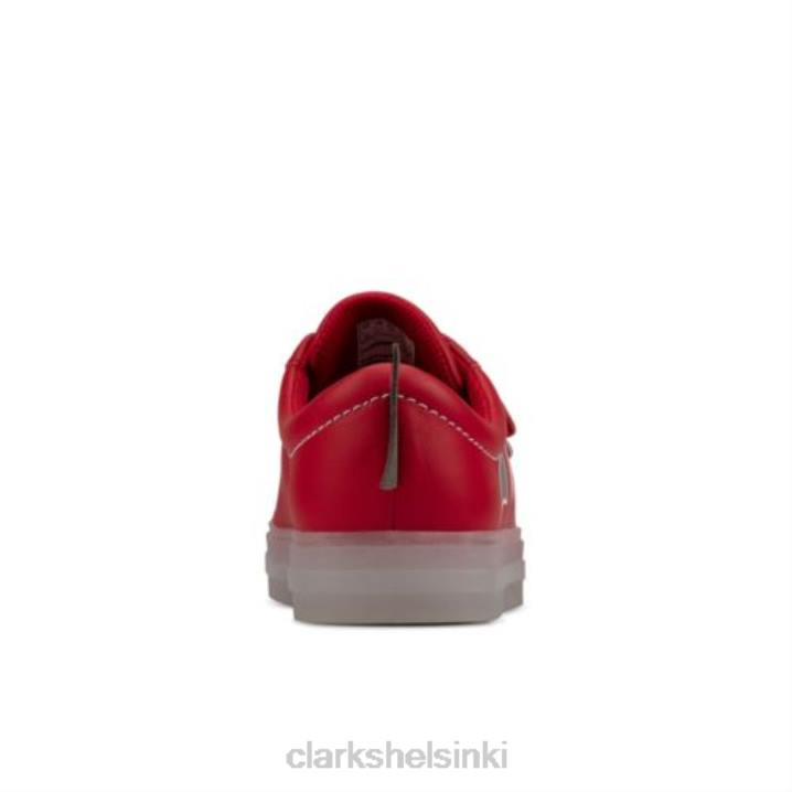 clarks flarescalelo fst g sopivat punaiseen nahkaan Clarks sukupuolineutraali 2DHN4938 punainen nahka