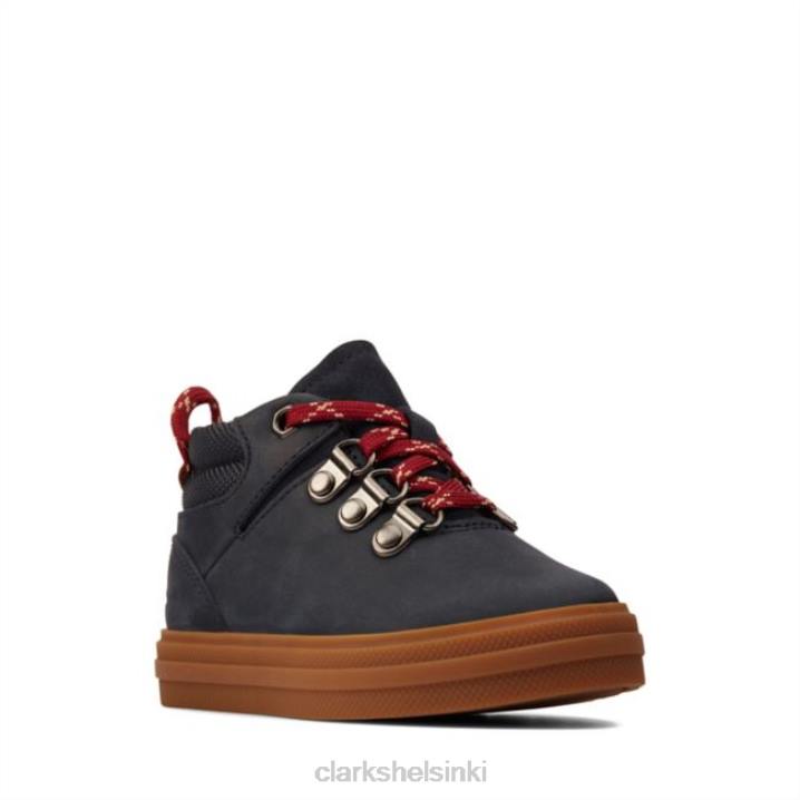 clarks nova hike taapero laivastonsininen nahka laivastonsininen nahka Clarks sukupuolineutraali 2DHN5746 laivastonsininen nahka