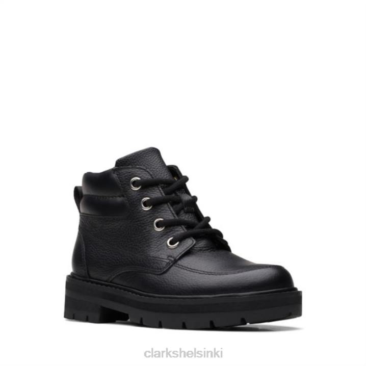 clarks prague zip kid musta nahka musta nahka Clarks sukupuolineutraali 2DHN5730 musta nahka