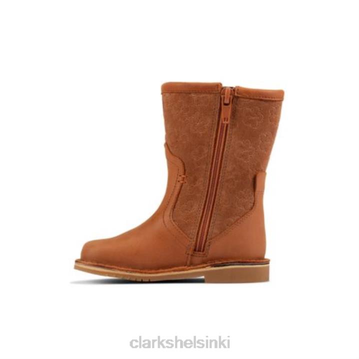 clarks tan nahka komeetta pop fst g fit Clarks sukupuolineutraali 2DHN4569 ruskea nahka