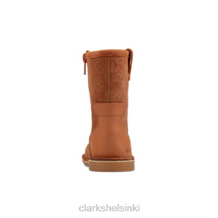 clarks tan nahka komeetta pop fst g fit Clarks sukupuolineutraali 2DHN4569 ruskea nahka