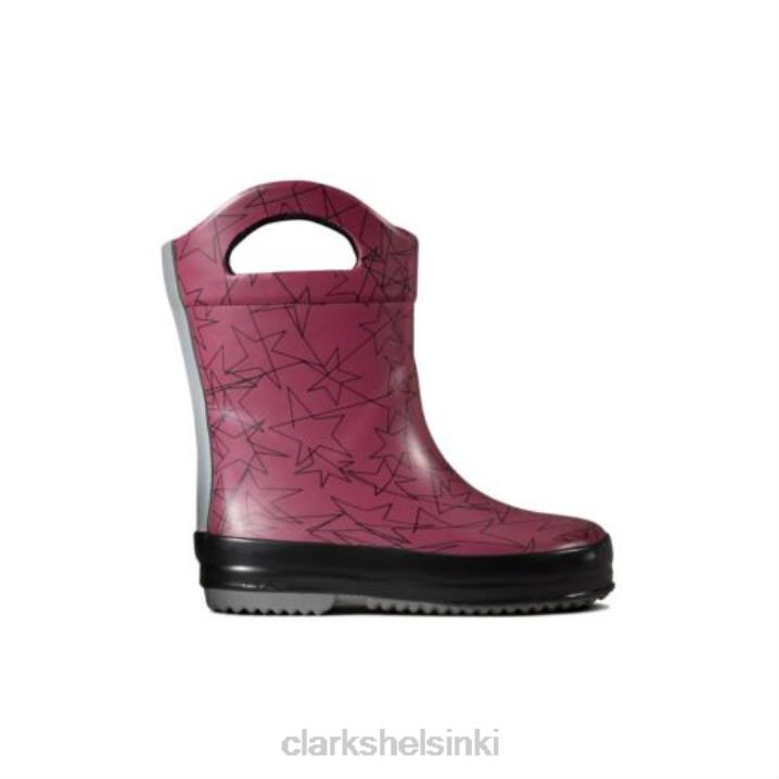 clarks tarri star fst g sopii violetti yhdistelmä Clarks sukupuolineutraali 2DHN4578 violetti yhdistelmä