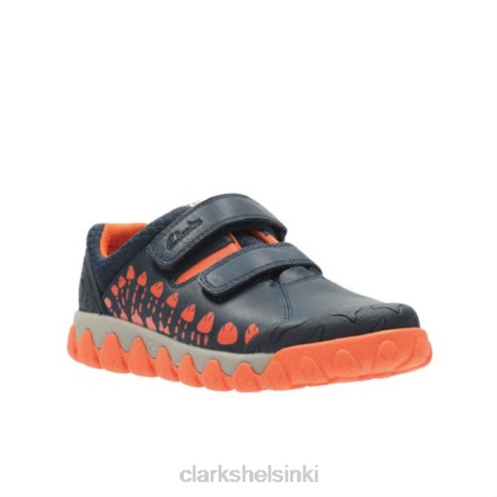 clarks tyrex walk inf g fit navy Clarks sukupuolineutraali 2DHN4986 laivasto