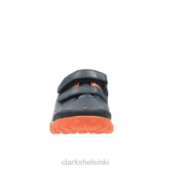 clarks tyrex walk inf g fit navy Clarks sukupuolineutraali 2DHN4986 laivasto
