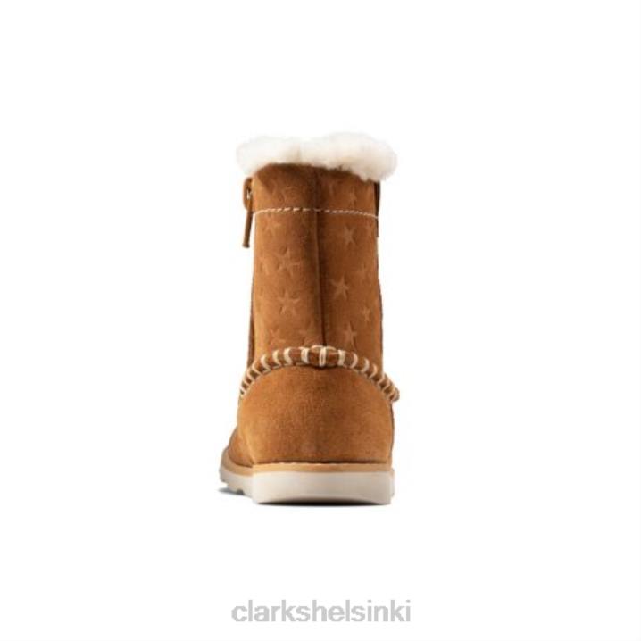 crown piper fst f fit clarks tan mokka Clarks sukupuolineutraali 2DHN4573 ruskea mokka