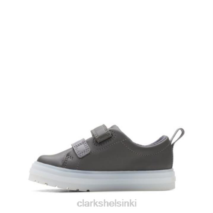 flare bug fst g fit clarks tummanharmaa nahka Clarks sukupuolineutraali 2DHN4951 tummanharmaa nahka