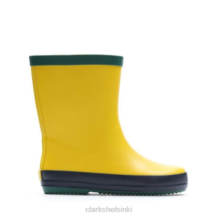 keltainen tarri splash taapero clarks Clarks sukupuolineutraali 2DHN5804 keltainen