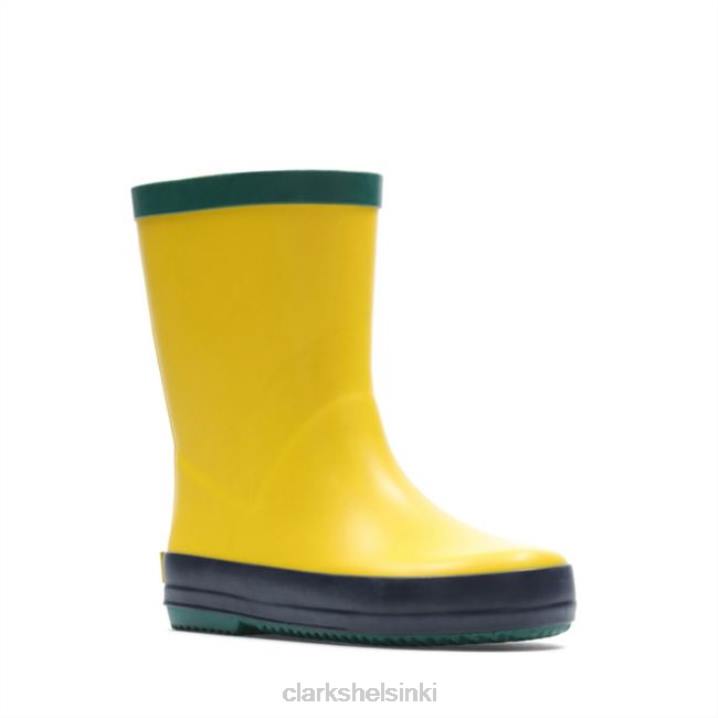 keltainen tarri splash taapero clarks Clarks sukupuolineutraali 2DHN5804 keltainen