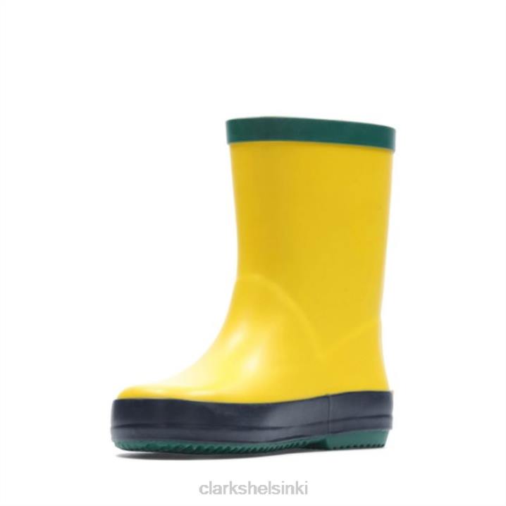 keltainen tarri splash taapero clarks Clarks sukupuolineutraali 2DHN5804 keltainen