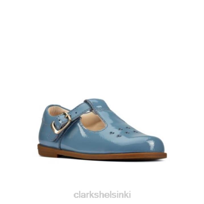 keskisininen nahka draw play inf g fit clarks Clarks sukupuolineutraali 2DHN4724 keskisininen nahka