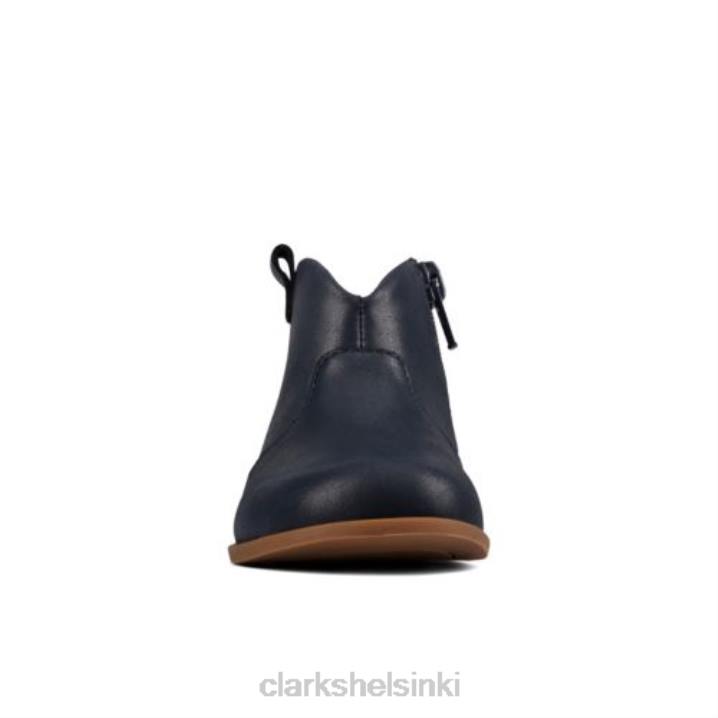 laivastonsininen nahka clarks veti dawn fst f fit Clarks sukupuolineutraali 2DHN4568 laivastonsininen nahka