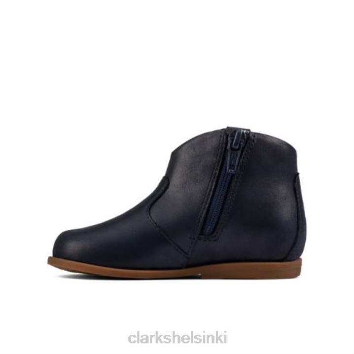 laivastonsininen nahka clarks veti dawn fst f fit Clarks sukupuolineutraali 2DHN4568 laivastonsininen nahka