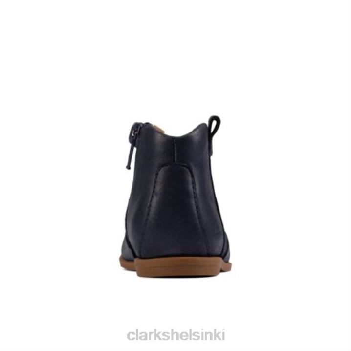 laivastonsininen nahka clarks veti dawn fst f fit Clarks sukupuolineutraali 2DHN4568 laivastonsininen nahka