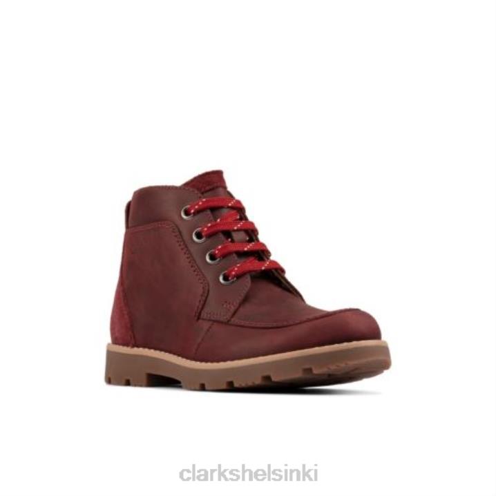 merlot Heath lace inf g fit clarks Clarks sukupuolineutraali 2DHN4788 merlot