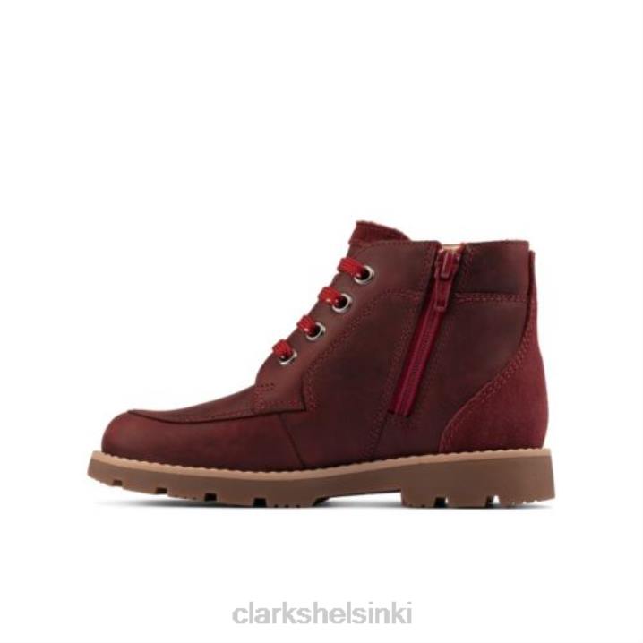 merlot Heath lace inf g fit clarks Clarks sukupuolineutraali 2DHN4788 merlot