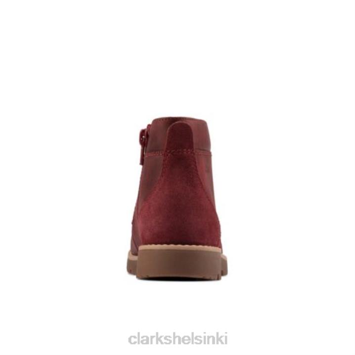merlot Heath lace inf g fit clarks Clarks sukupuolineutraali 2DHN4788 merlot