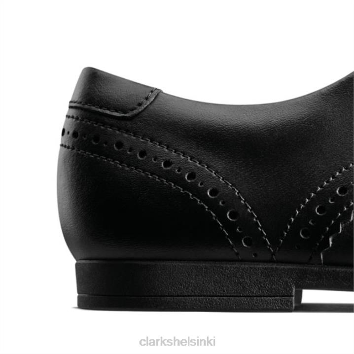 musta nahka clarks scala pitsi kid musta nahka Clarks sukupuolineutraali 2DHN5864 musta nahka