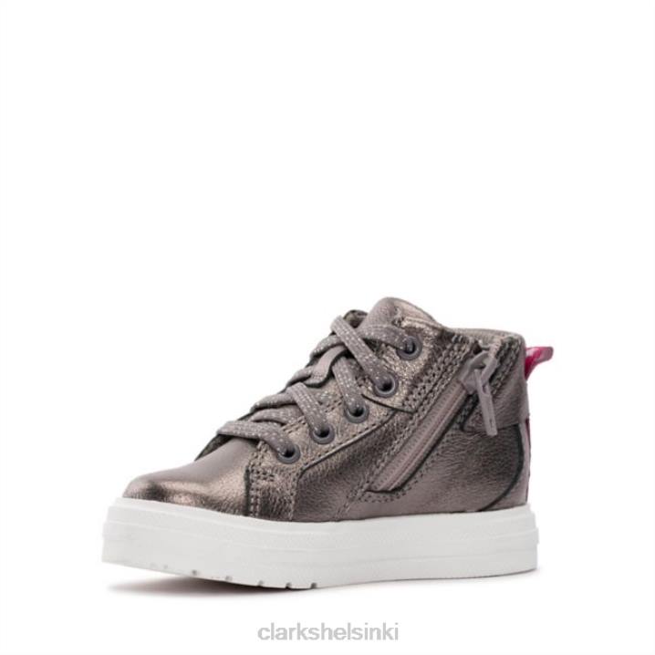 nova city toddler gun metalli nahka clarks ase metalli nahka Clarks sukupuolineutraali 2DHN5727 ase metalli nahkaa