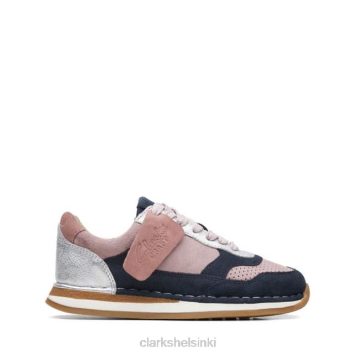 pinkki yhdistelmä clarks craft run tor kid pink combi Clarks sukupuolineutraali 2DHN6872 pinkki yhdistelmä