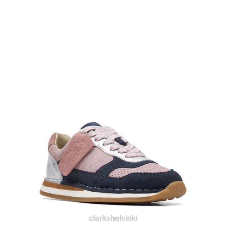 pinkki yhdistelmä clarks craft run tor kid pink combi Clarks sukupuolineutraali 2DHN6872 pinkki yhdistelmä