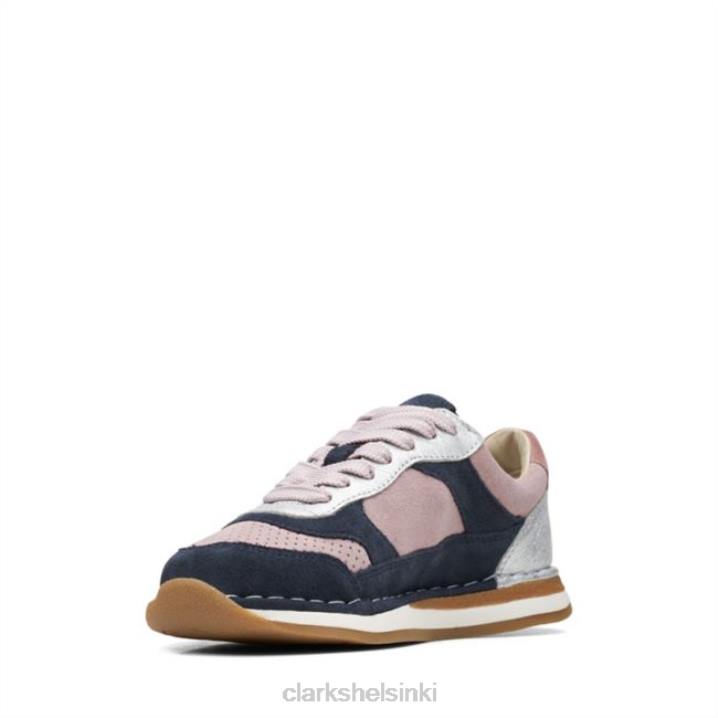 pinkki yhdistelmä clarks craft run tor kid pink combi Clarks sukupuolineutraali 2DHN6872 pinkki yhdistelmä