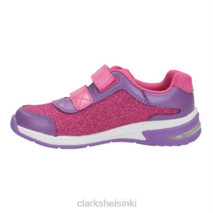 piper ace pre g fit purple clarks Clarks sukupuolineutraali 2DHN4758 violetti