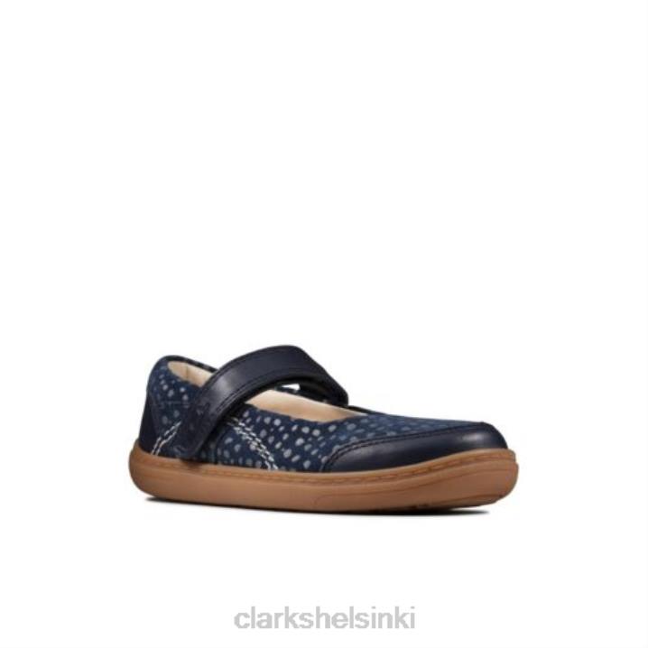 salamaraita inf g fit clarks laivastonsininen nahka Clarks sukupuolineutraali 2DHN4733 laivastonsininen nahka