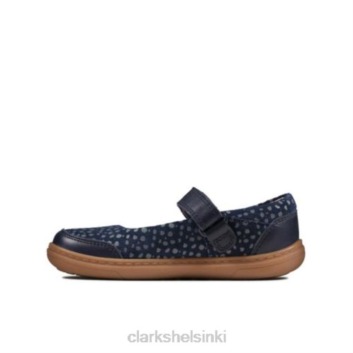 salamaraita inf g fit clarks laivastonsininen nahka Clarks sukupuolineutraali 2DHN4733 laivastonsininen nahka