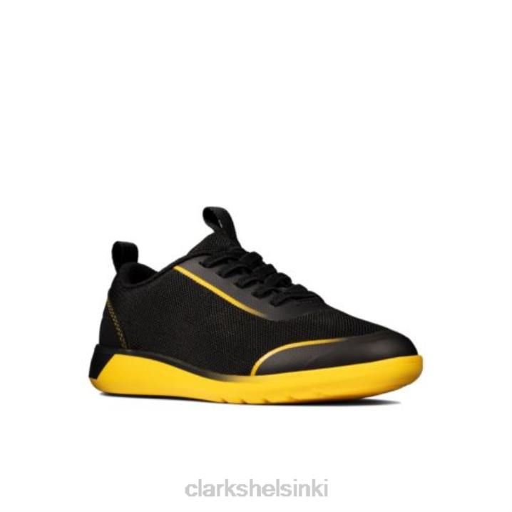 suburb spark jnr g sopii musta/keltainen matala clarks Clarks sukupuolineutraali 2DHN4942 musta/keltainen