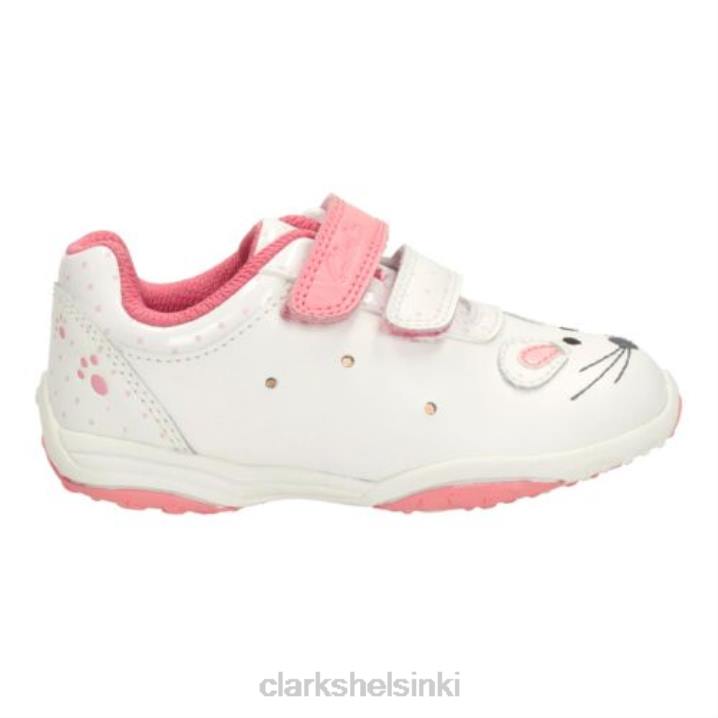 valkoinen clarks kikatus fst f fit Clarks sukupuolineutraali 2DHN4755 valkoinen