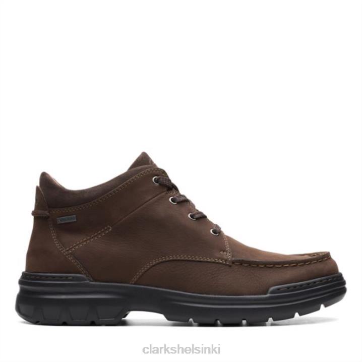 rockie 2 hi gore-tex ruskea nubukki ruskea nubuck clarks Clarks sukupuolineutraali 2DHN6790 ruskea nubukki