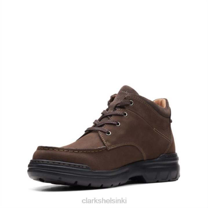 rockie 2 hi gore-tex ruskea nubukki ruskea nubuck clarks Clarks sukupuolineutraali 2DHN6790 ruskea nubukki