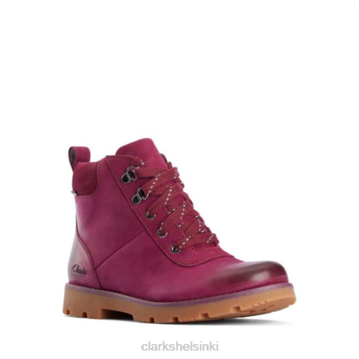 violetti nahka clarks heath go gore-tex kid violetti nahka Clarks sukupuolineutraali 2DHN5784 violetti nahka